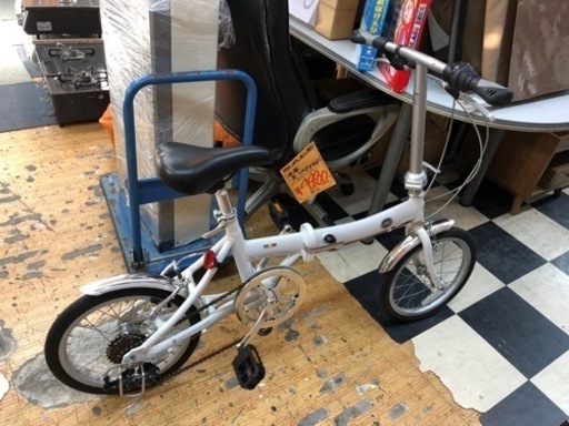 売り切れました！美品！FIAT 20インチ 折り畳み自転車 シティサイクル