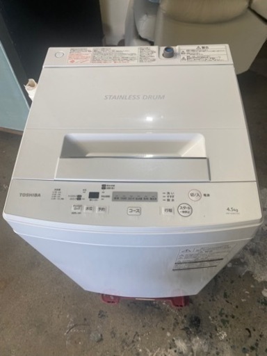 TOSHIBA☆洗濯機☆4.5kg☆2018年製☆AW-45M7☆格安販売