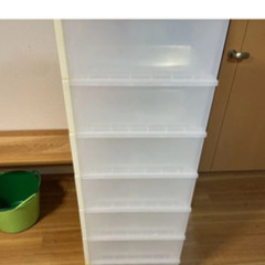 無印良品　ポリプロピレン　収納ケース　７個セットの画像