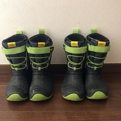【値下げ　残り1足】KEEN スノーブーツ　18.5センチ　