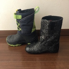 【値下げ　残り1足】KEEN スノーブーツ　18.5センチ　の画像