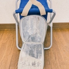 お話中//保冷ボックス付☆新品未使用☆折りたたみチェアーの画像