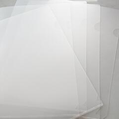 キングジム A4クリアファイル 厚手 新品の画像