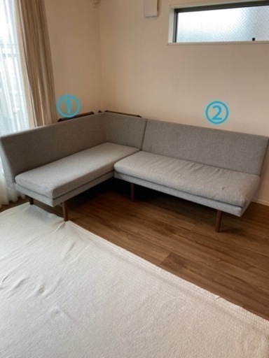 【販売再開しました】unico ウニコ NORD bench arm ノルド ベンチソファーセット
