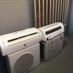 エアコン2台です