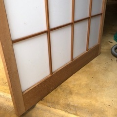 上質！ワーロン障子　あげますの画像