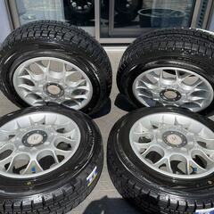 Dunlop スタッドレス　冬用タイヤ4本セット　155/70R13　2019年式　ホイール付き　Winter-maxx