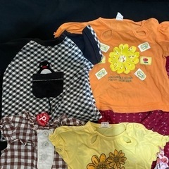 決まりました。4.ベビー服　子供服　女の子　80サイズ10枚の画像