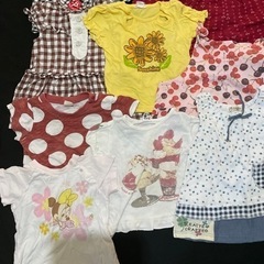 決まりました。4.ベビー服　子供服　女の子　80サイズ10枚の画像