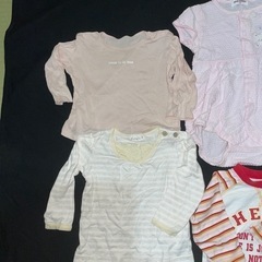 決まりました。 5. ベビー服　子供服　女の子用　80サイズ　4枚の画像