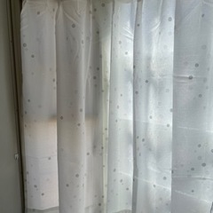 ニトリ カーテン 110センチ丈の画像