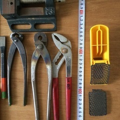 【取引先確定】【取りに来れる方限定／8月7日まで】中古工具／まとめて全てもらってくださる方に！の画像