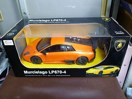 未使用　ランボルギーニ・ムルシエラゴ　LP670-4 R/C 1:14スケール