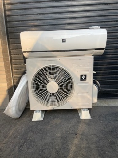 y2055 シャープ ルームエアコン 2016年 2.2kw ～8畳 プラズマクラスター搭載 自動掃除 AY-F22E