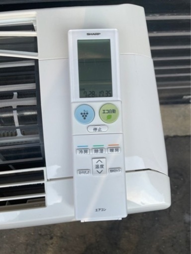 y2055 シャープ ルームエアコン 2016年 2.2kw ～8畳 プラズマクラスター搭載 自動掃除 AY-F22E