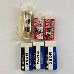 消しゴム6点(東進ハイスクール、合格)