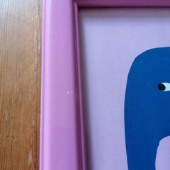 フライングタイガー　インテリア　額縁の画像