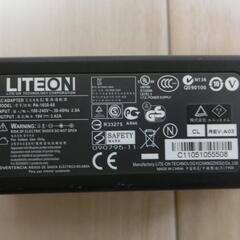 ノートパソコン用ACアダプタ LITEON PA-1650-68 19V 3.42A 中古動作品！の画像