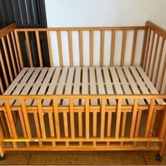 ヤトミ yatomi ベビーベッドの画像