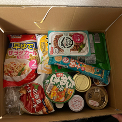 お渡し予定きまりました。　　食品いろいろ　
