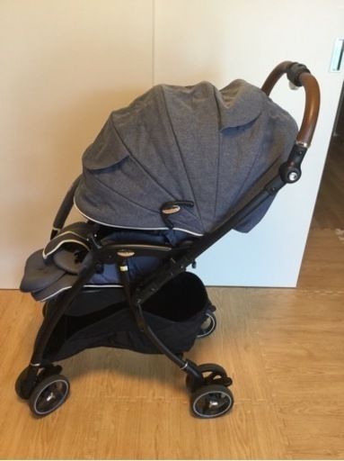 Aprica ベビーカー ラクーナ ビッテ クッション ブルー 取扱説明書付