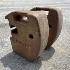 中古　トラクター　おもり　ウェイト　32キロ　2個セット　シバウラ