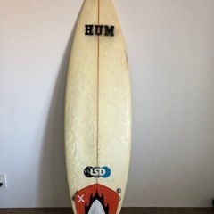 ショートボード6.0ft フィン付き。