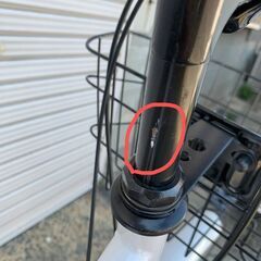 値下げ！【新車★未使用】オートライト付き　ママチャリ　26インチ　シマノ6段ギア　ホワイトの画像