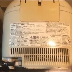 ナショナル 5合炊きIHジャー炊飯器の画像