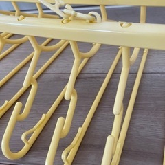 美品▼10連ハンガー 子ども服 ベビー 赤ちゃんの画像