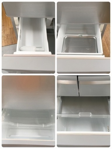 S182 東芝 TOSHIBA GR-H43G(S) [冷凍冷蔵庫 （426L・右開き） 5ドア シルバー]⭐動作確認済 ⭐クリーニング済