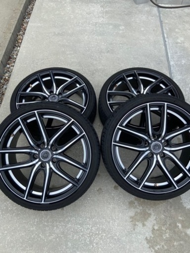 ロクサーニ　ケラス　225/35R19 7.5j+55 6部山　ZRR80 ノア