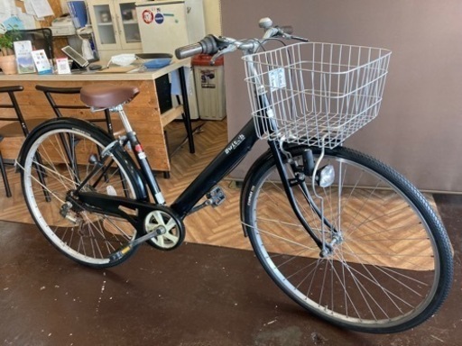 取引中【タイヤ・チューブ新品！】6段変速　27インチ自転車　ブラック