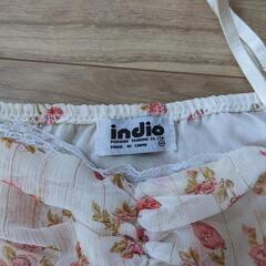 (お話中)美品　indioのワンピースの画像