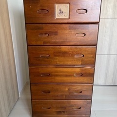 【1,000円】木製タンス