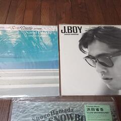 浜田省吾 LPレコード3枚セットの画像
