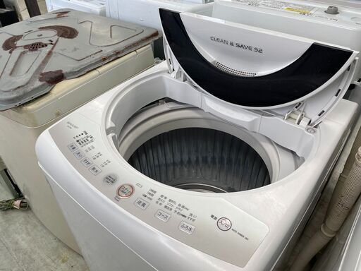 洗濯機の分解クリーニング行っています！配送設置込みシャープ7.0K洗濯機　2014年製　分解クリーニング済み！