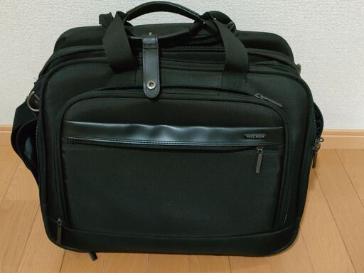 【中古美品】ビジネスバッグ タイヤ付き 4段キャリア付き PAUL HEIM ショルダーベルト無し