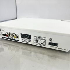 HDMI出力高画質DVDプレイヤー DVDJ-DQ03-WH ティーズネットワーク リモコン付き  /  AJ-0286-T1の画像