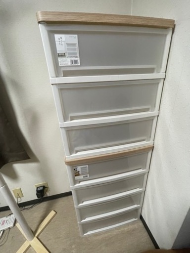棚　ウッドトップチェスト　2つ