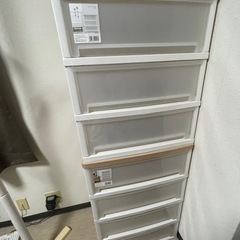 棚　ウッドトップチェスト　2つ
