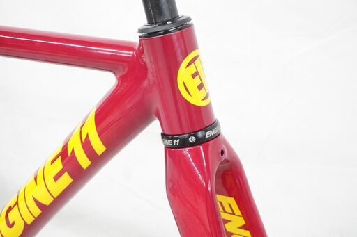 T*E様 enjine11 ピスト　M 美品！　シングル　フレームセット　エンジ ENGINE11 「エンジン イレブン」 CRITD ピストバイク フレームセット