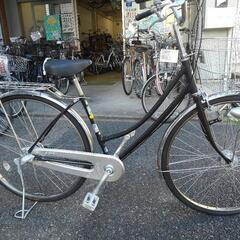 中古自転車２１５０　前後タイヤ新品！　ブリヂストン　J７３T２　２７インチ　３段ギヤ　LEDオートライト
