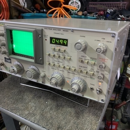 スペクトラムアナライザ　安立電気株式会社　W0-201形