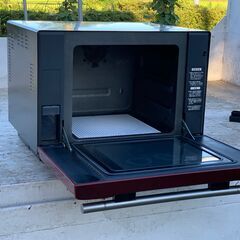 電子レンジ（シャープAX-HC4-R）無償で差し上げます。の画像