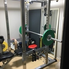 タフスタッフ  パワーラック＋ラットプルの画像