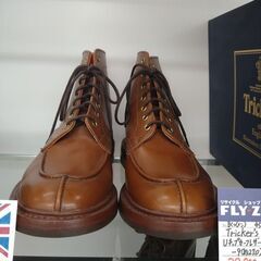 Trickers　Uチップ　レザーブーツ　M7632　表記サイズ9(約27.0ｃｍ)
