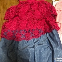 女の子水着　130センチ　2着セットの画像