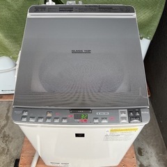 ［受け渡し者様決定］◆2017年製　SHARP 電気洗濯乾燥機　...
