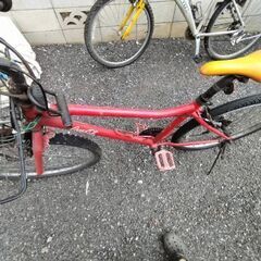 マウンテンバイク２台、ママチャリ１台です。写真撮りはこれからです...